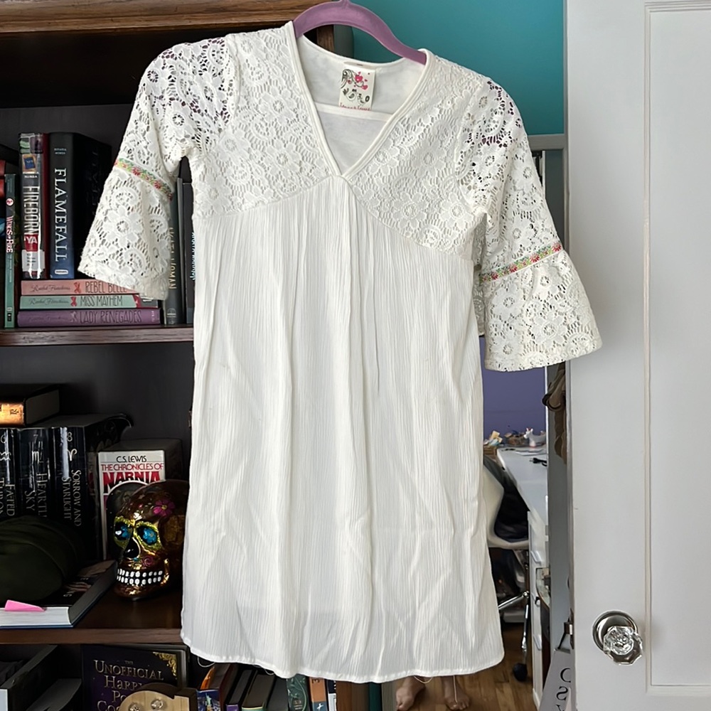 Lovely white girls dress